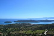 Plaka Elounda Kreta, Plaka Elounda: Großes Baugrundstück mit Meerblick in Chavgas zu verkaufen Grundstück kaufen